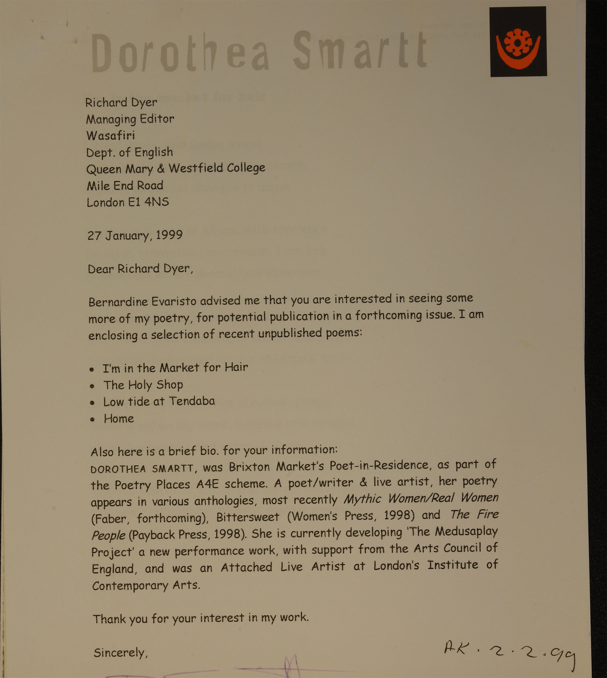 Dorothea Smartt