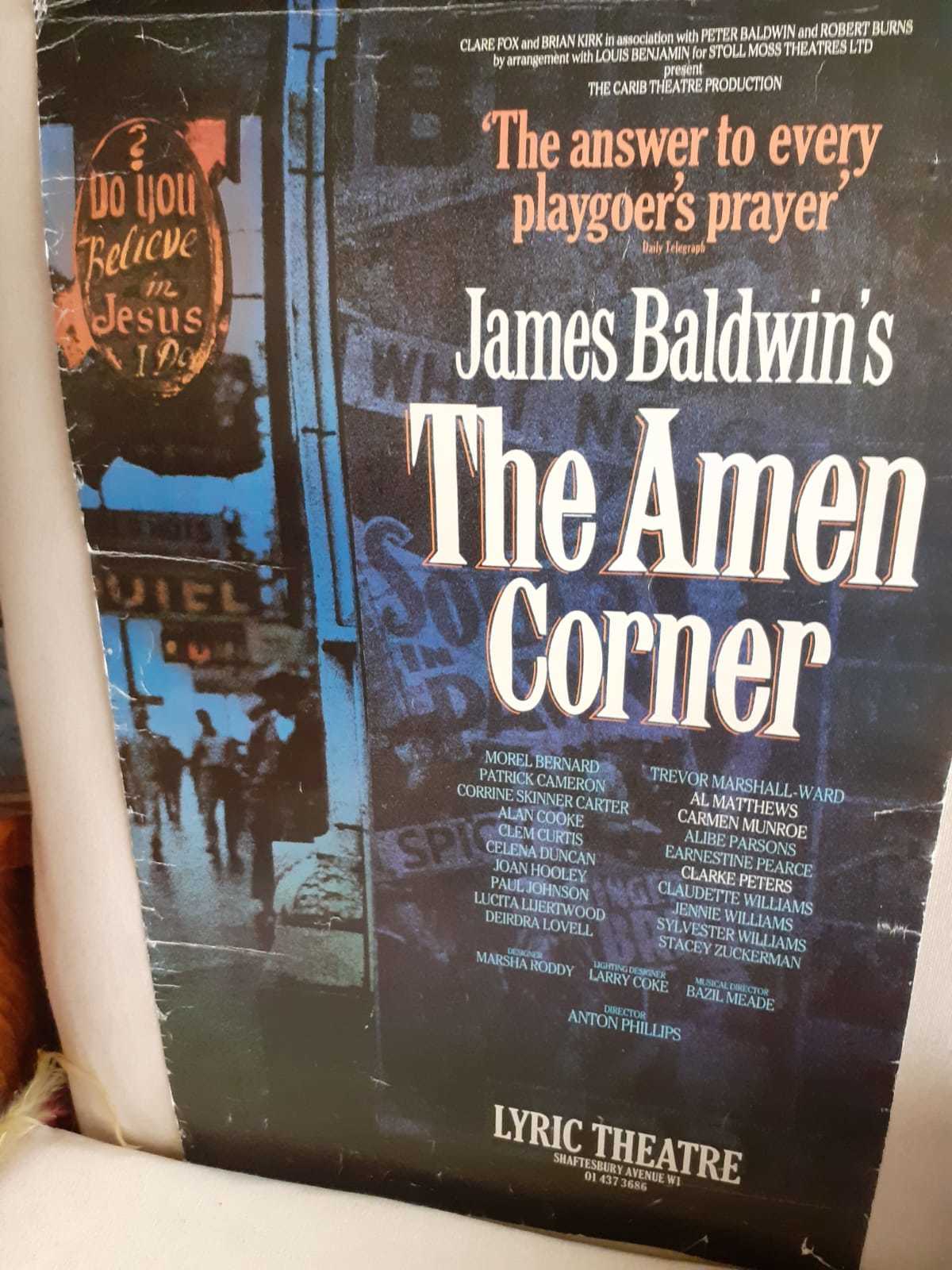 James Baldwin's The Amen Corner Poster