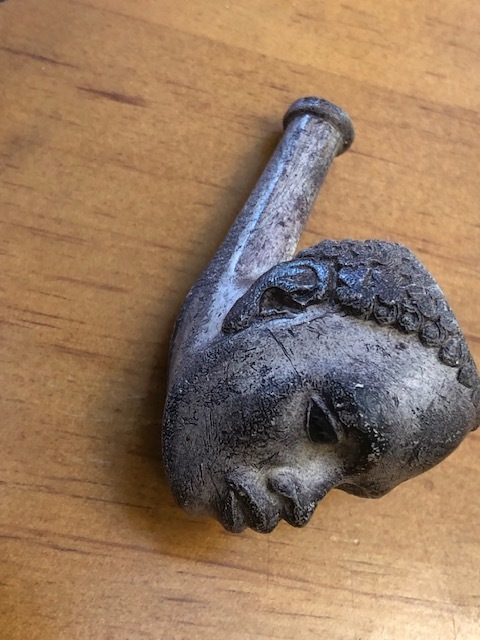 ‘Negro Head’ Clay Pipe